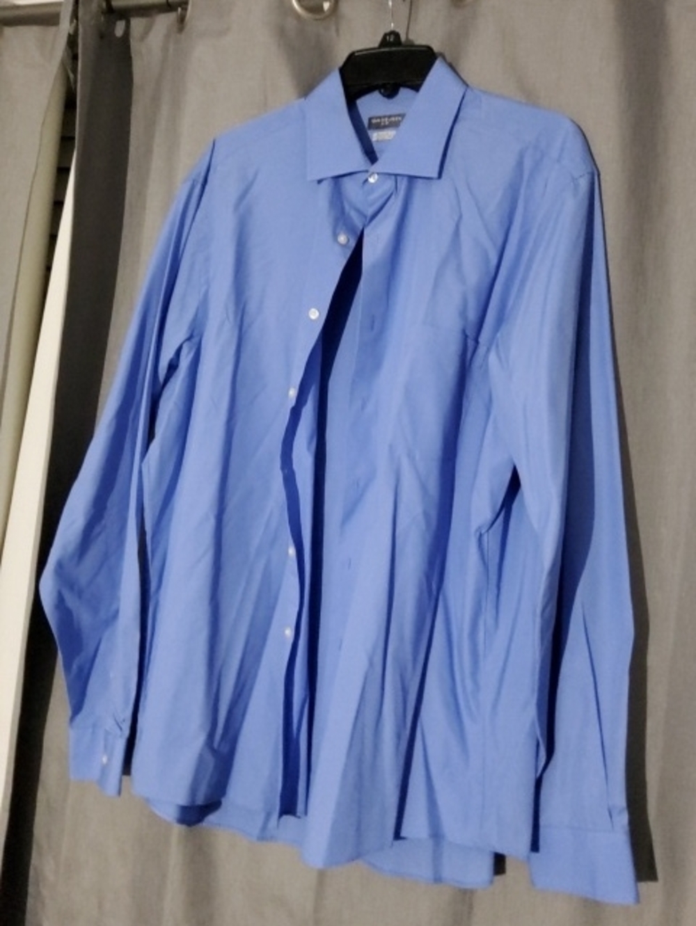 Van Heusen Light Blue Dress Shirt - Button Front Spread Collar